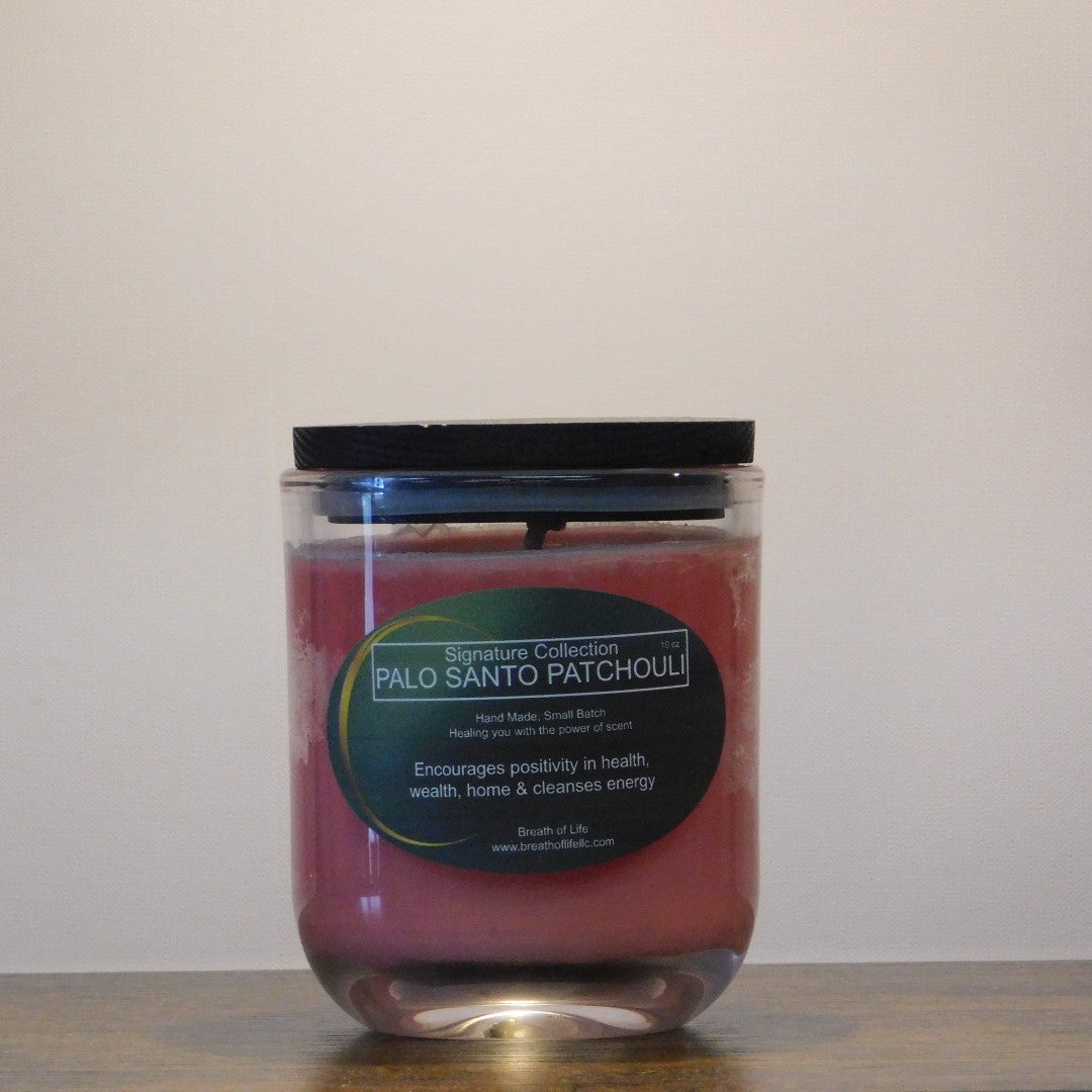 Soy Wax Candles Palo Santo Patchouli