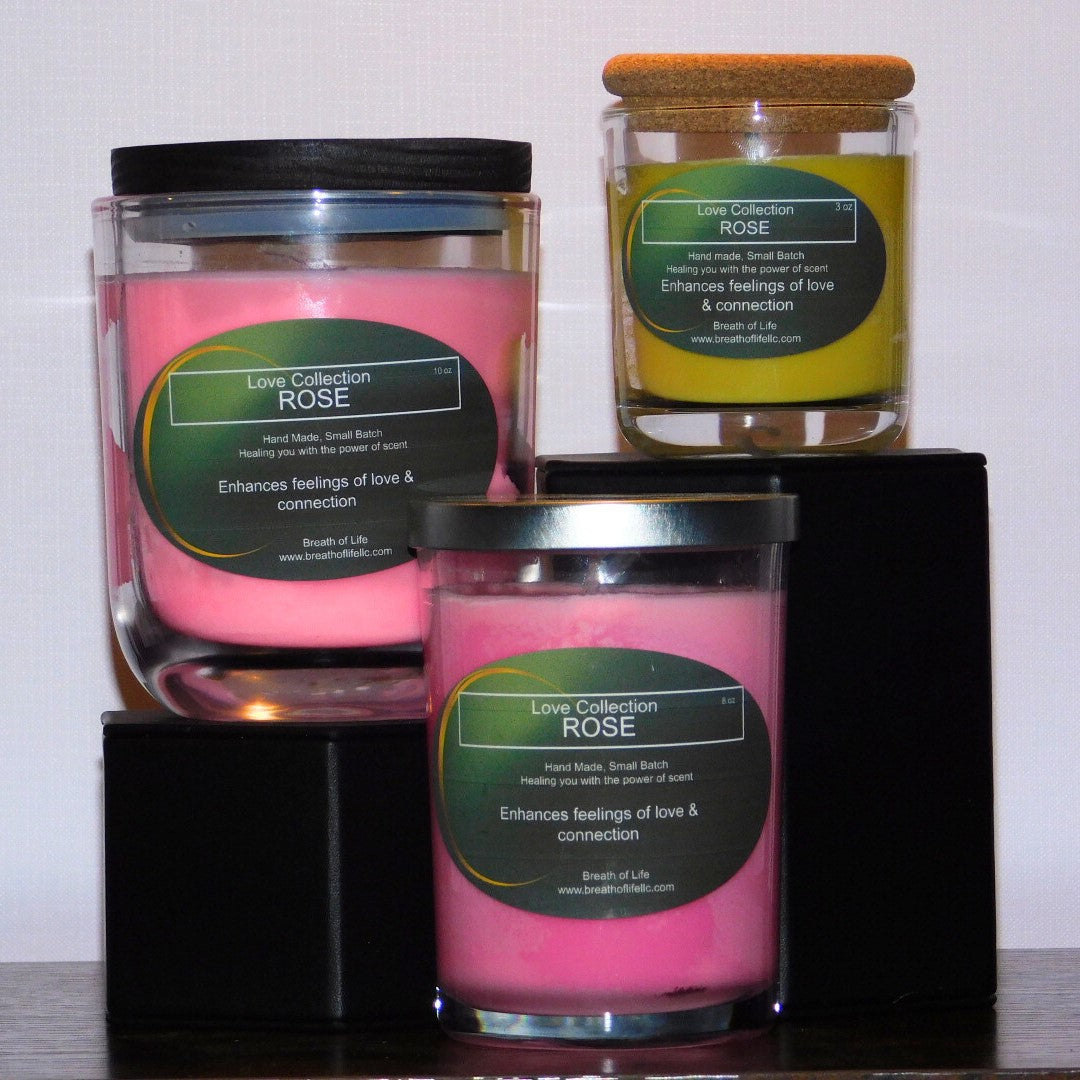 Soy Wax Candles Rose